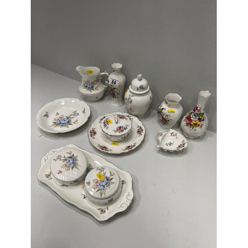 84 - Quantity aynsley china