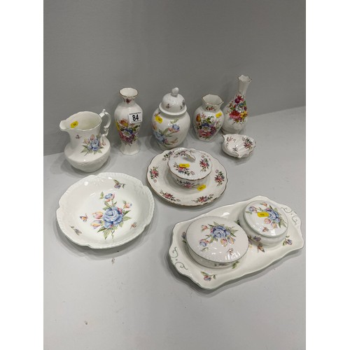 84 - Quantity aynsley china