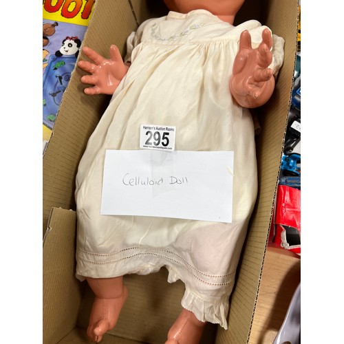 295 - Vintage Celluloid Doll