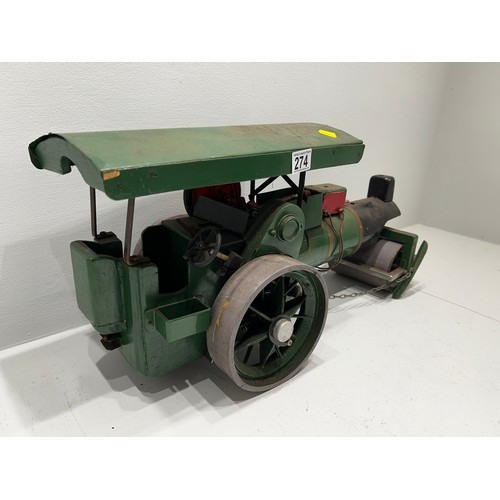 274 - Large Vintage Steam Roller