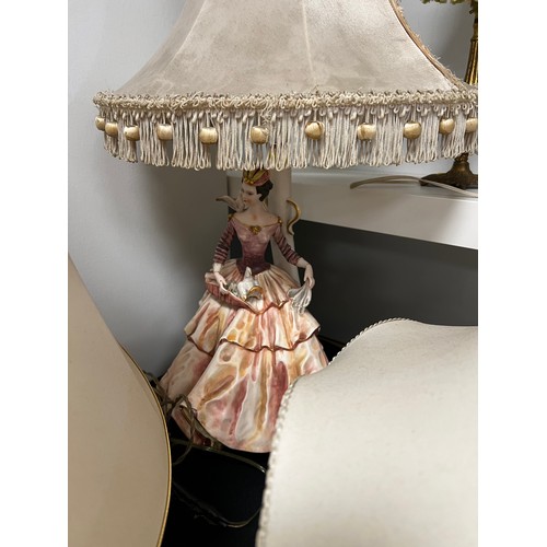 250 - 7 table lamps