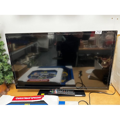 210 - JVC TV +Remote working