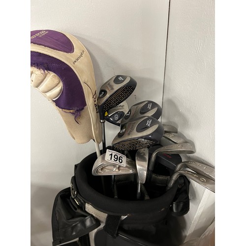 196 - Lynx Golf bag and Clubs