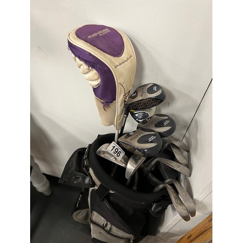 196 - Lynx Golf bag and Clubs