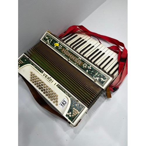 183 - Vintage Horner Verdi 1 Accordion