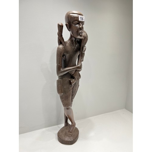 156 - Large Vintage African Tribal Figure