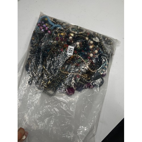 101 - Large bag costume jewellery