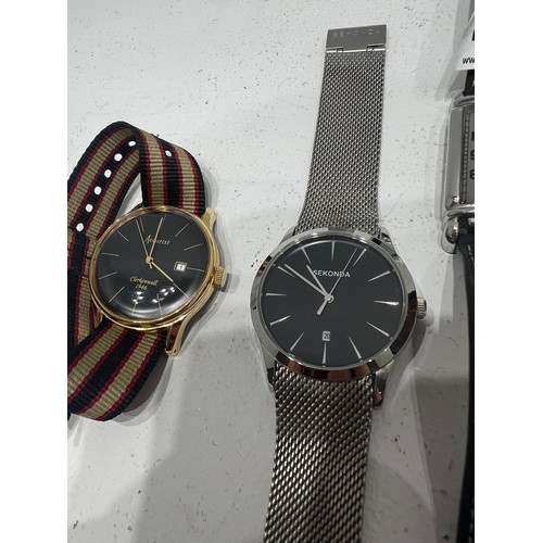 460 - 3 Gents Watches Emporio Armani,seconda,Accurist