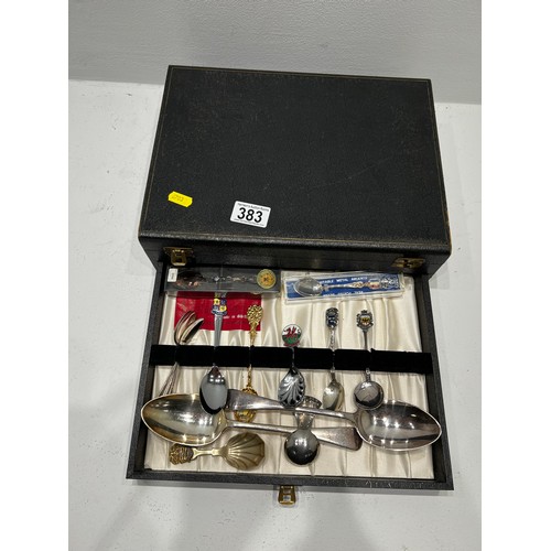 383 - Cased Cutlery set