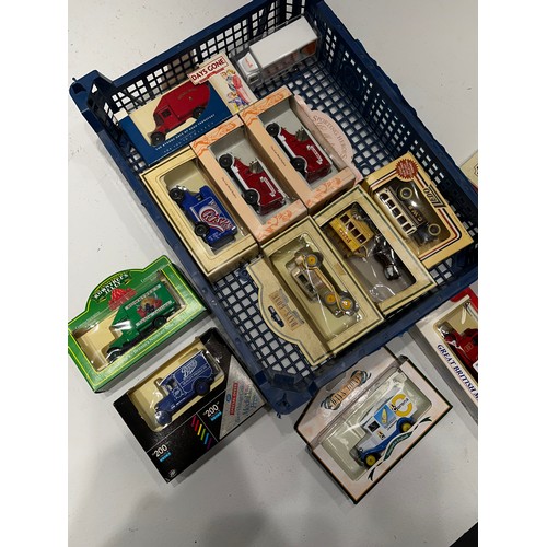 343 - Basket Boxed Model Cars