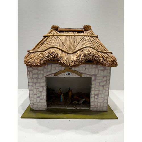 328 - Vintage Nativity Scene