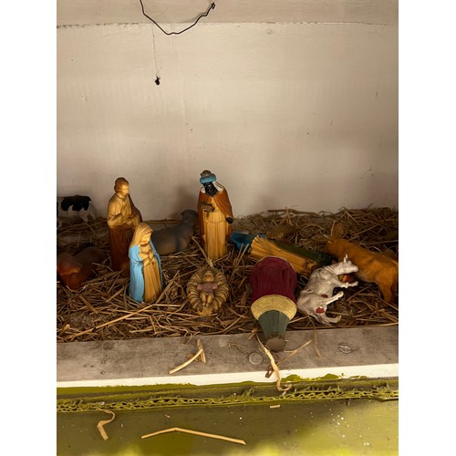 328 - Vintage Nativity Scene