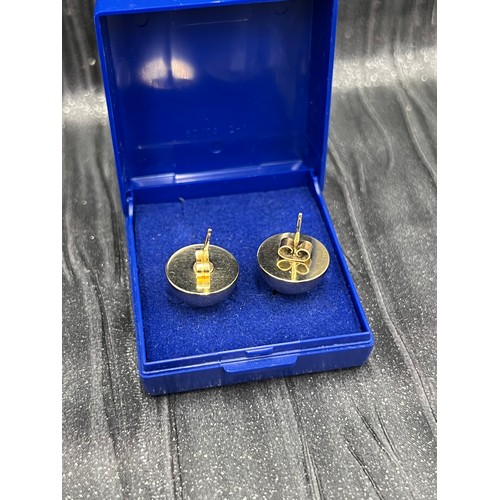 500 - 9ct Gold Bauble Earrings 2.5g