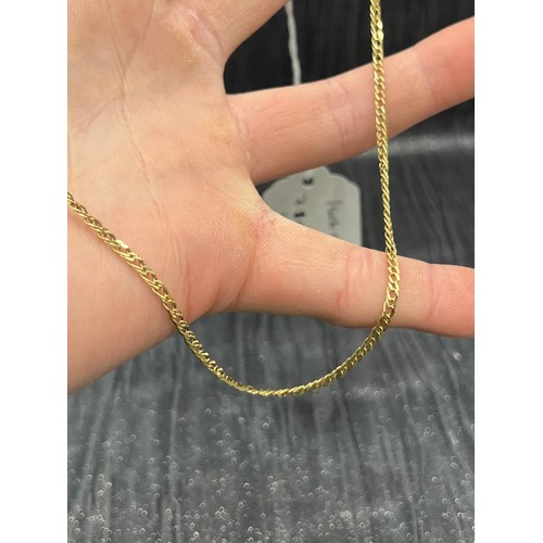 531 - 14ct Gold Chain 7.1g  19 1/2” long