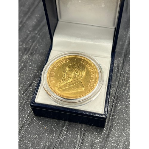 559 - 22ct gold  1oz Krugerrand 1974