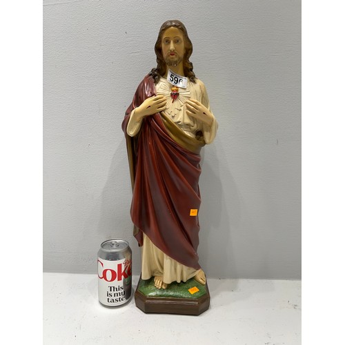 596 - Tall Sacred Heart  Figure  ‘Jesus’