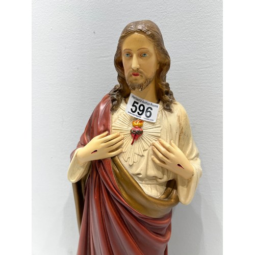 596 - Tall Sacred Heart  Figure  ‘Jesus’