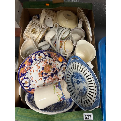 637 - Box Pottery + Box Pictures