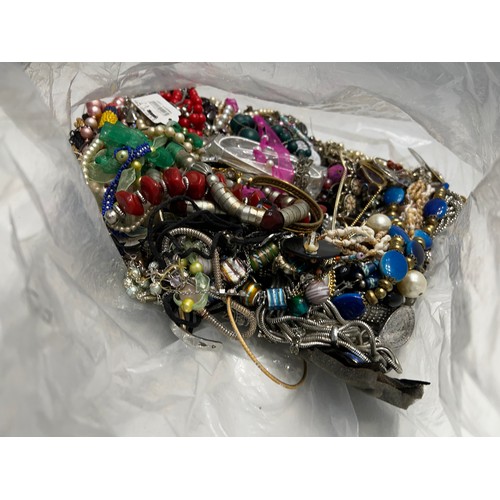 604 - Large Bag Costume Jewellery