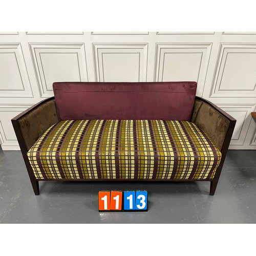 1113 - andy Thornton art deco style pub/reteraunt/bar sofa