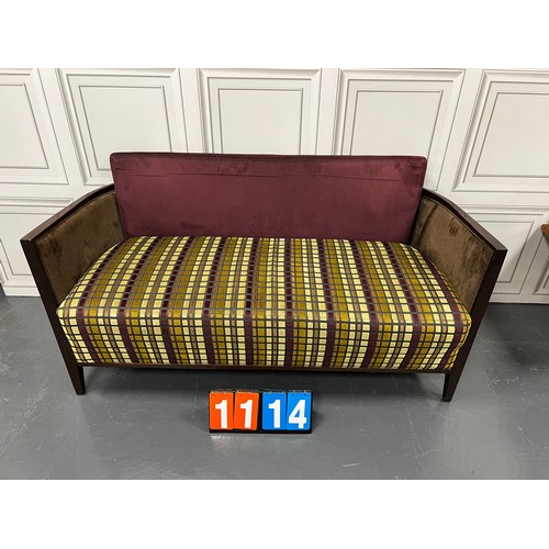 1114 - andy Thornton art deco style pub/reteraunt/bar sofa