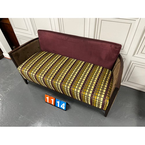 1114 - andy Thornton art deco style pub/reteraunt/bar sofa