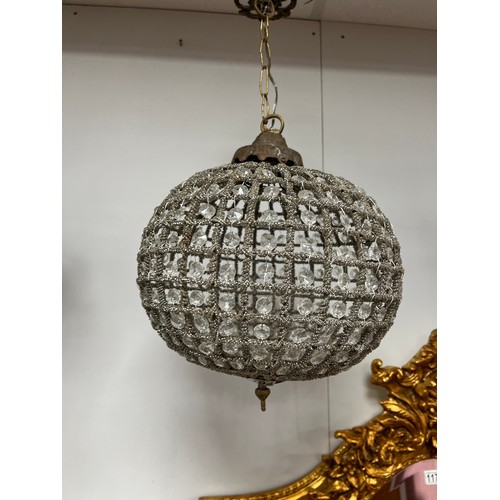 1194 - Vintage french disco ball style chandelier