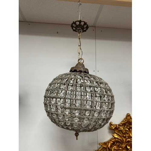 1194 - Vintage french disco ball style chandelier