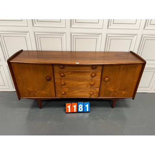 1181 - A.Younger mid century teak sideboard clean