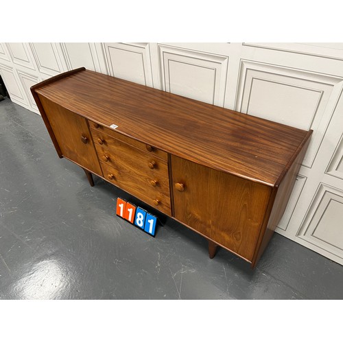 1181 - A.Younger mid century teak sideboard clean