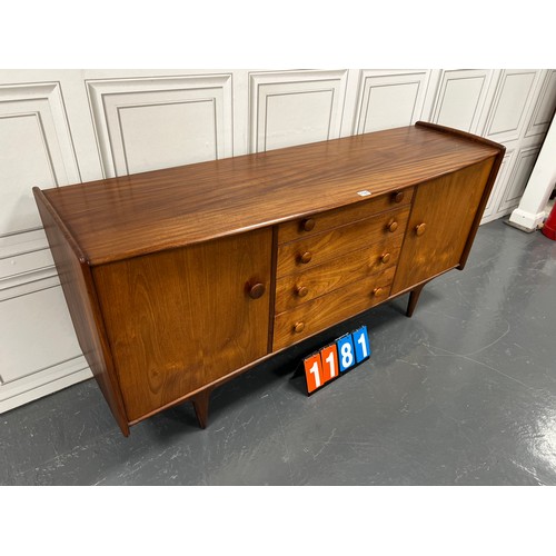 1181 - A.Younger mid century teak sideboard clean