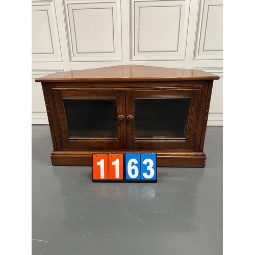 1163 - Ercol mid century TV cabinet / stand