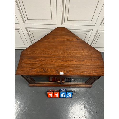 1163 - Ercol mid century TV cabinet / stand