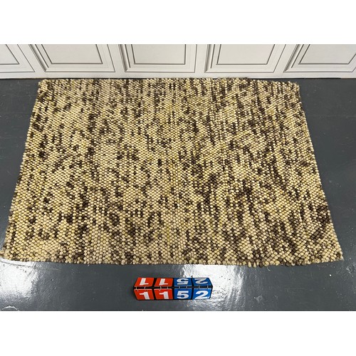 1152 - Vintage shaggy rug