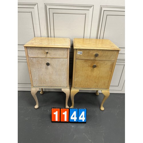 1144 - Vintage bedside tables