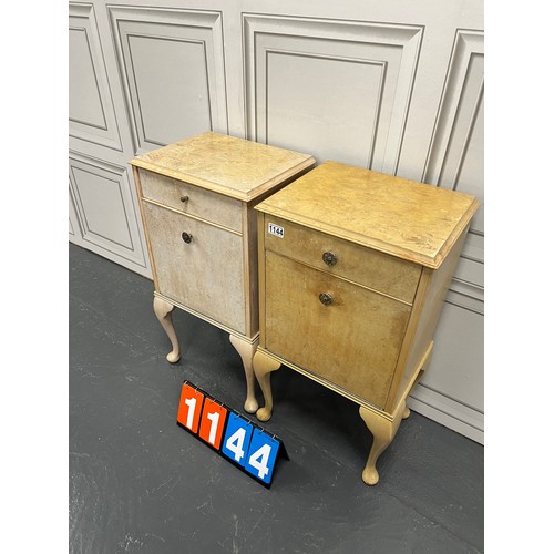 1144 - Vintage bedside tables