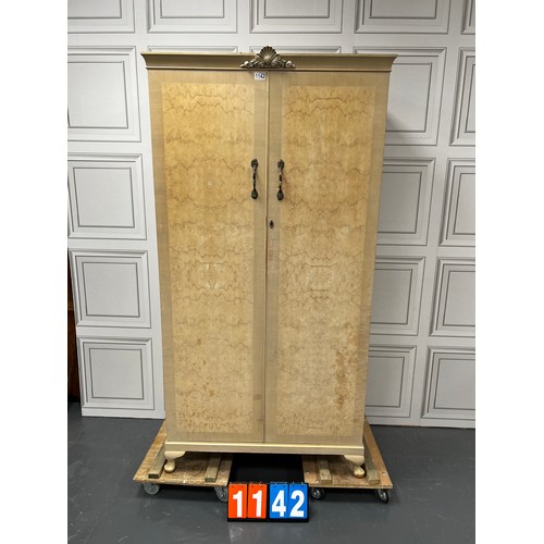 1142 - Vintage compactum wardrobe