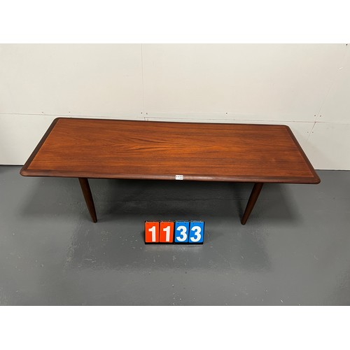 1133 - G-plan fresco long john mid century coffee table