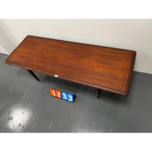 1133 - G-plan fresco long john mid century coffee table