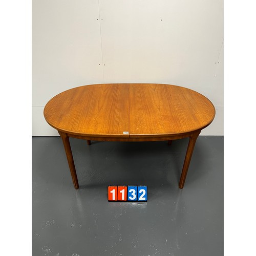 1132 - Mcintosh mid century extending dining table