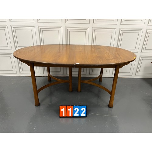 1122 - Ercol midcentury extending dining table very clean