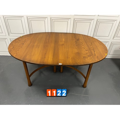 1122 - Ercol midcentury extending dining table very clean