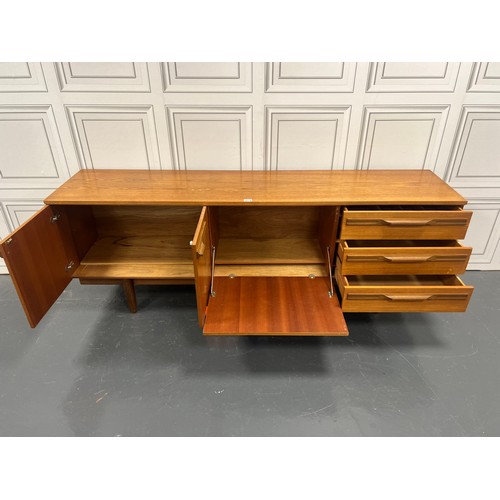 1076 - Mid century teak sideboard mark to top see picture