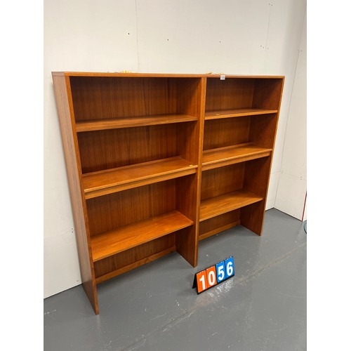 1056 - Pair g-plan bookcases