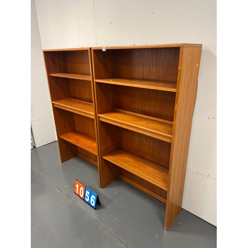 1056 - Pair g-plan bookcases