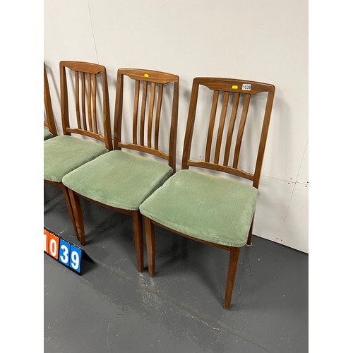 1039 - Set of 4 g-plan teak dining chairs