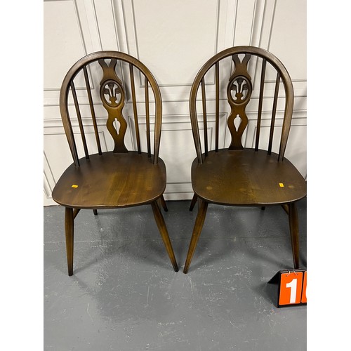 1018 - Set of 4 ercol chairs