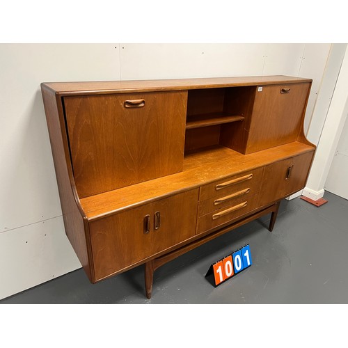 1001 - G-plan fresco teak highboard