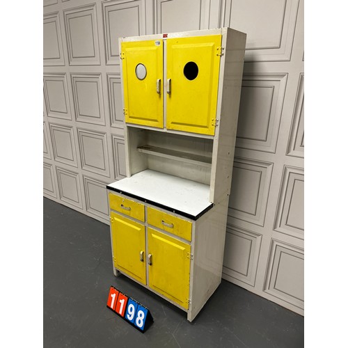 1198 - Vintage mid century kitchen larder