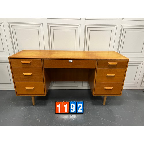 1192 - Stag ' concord ' mid century desk